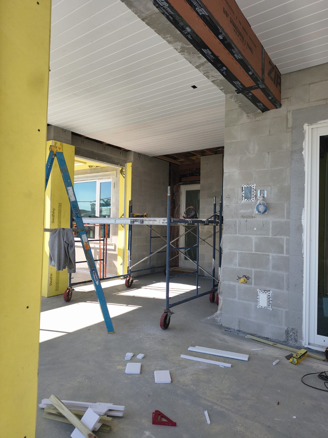 Common mistakes in tongue-and-groove ceiling installation jobsite image