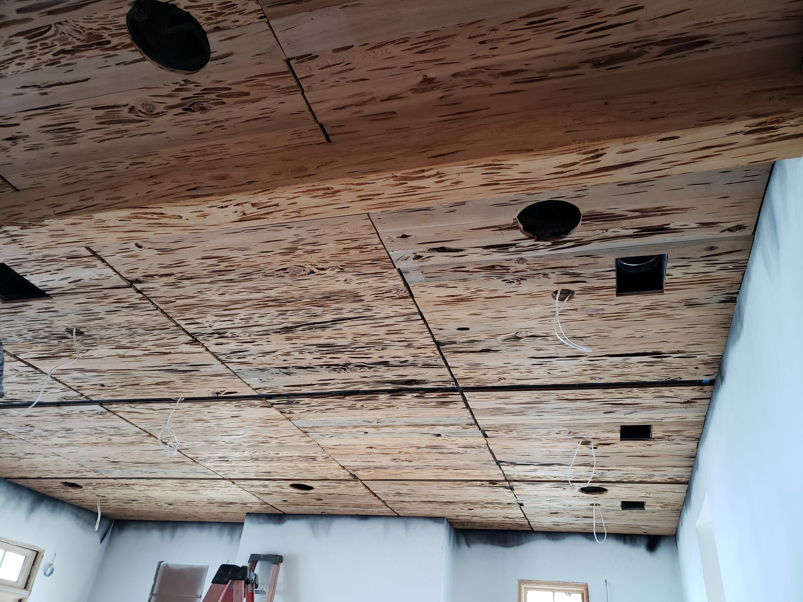 finish carpentry jobsite detail photo