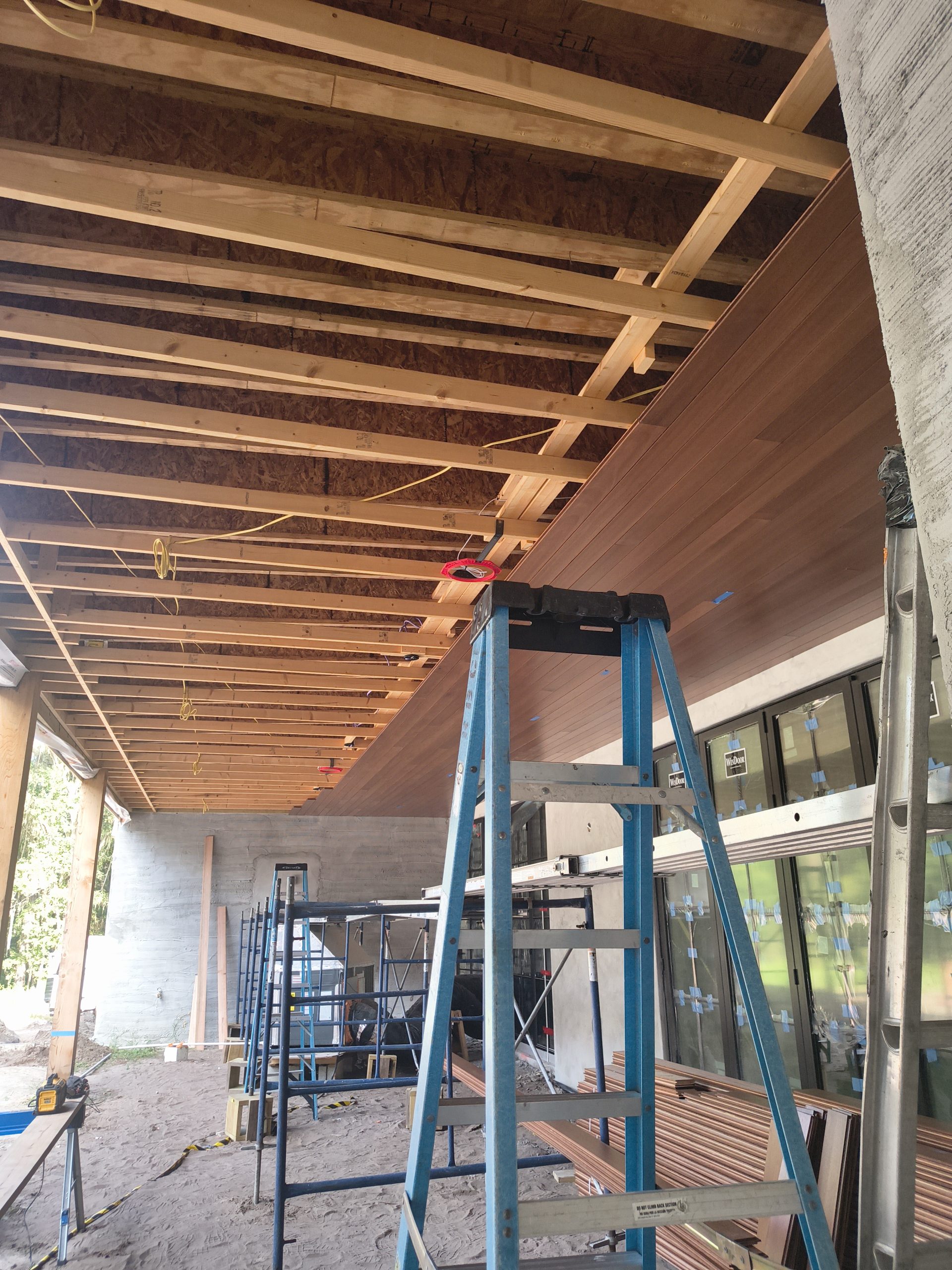 Discover the Best Tools for Tongue and Groove Ceilings jobsite image